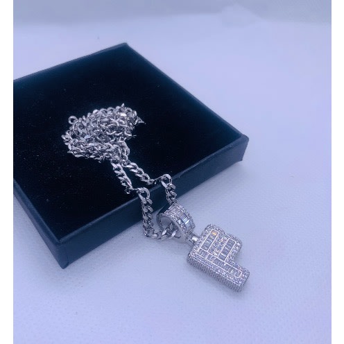 Just Accessories Ng - Alphabet Pendant Necklace