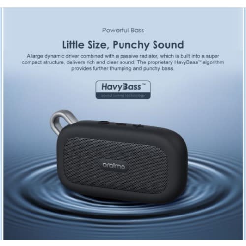 Palm Bass Ultra Portable Design Water Proof Speaker  Ip67 - 400mAh