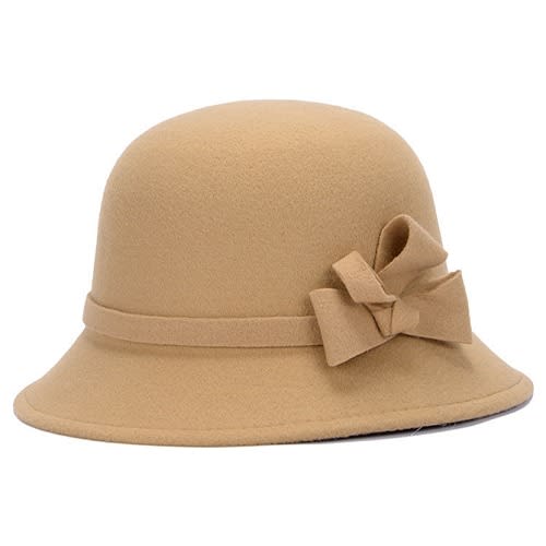 Bucket Hat For Ladies' -Brown