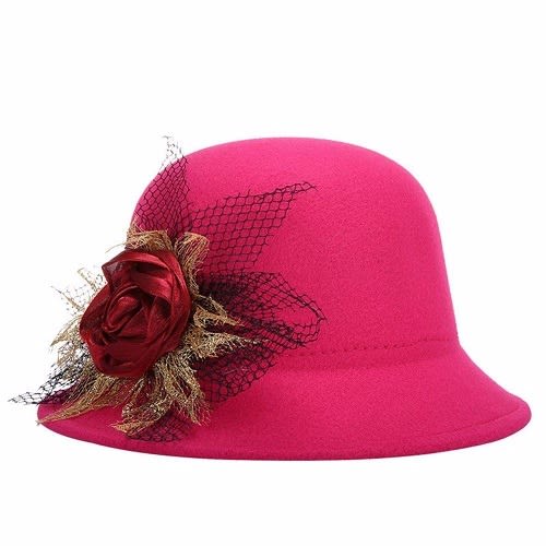 Fedora Hat Ladies -Pink