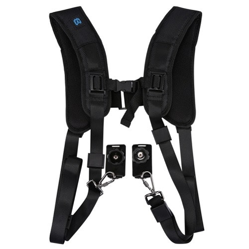 Quick Release Double Harness Soft Pad - Shoulder Strap Belt For  DSLR Digital Cameras
