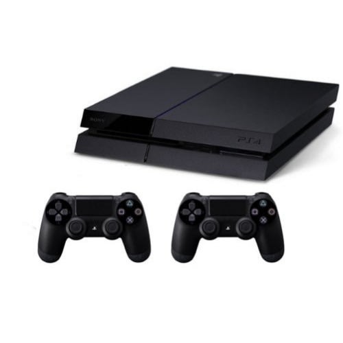 PS4 Console 500gb With 2 Dualshock Controllers