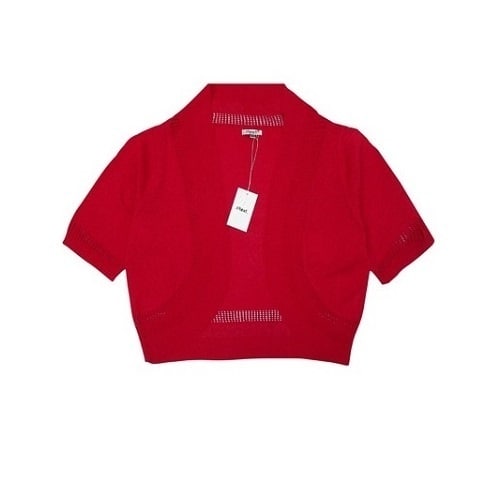 Ladder Trim Open Front Bolero