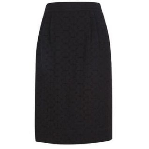 Women's Daisy Jacquard Skirt 1 - Black