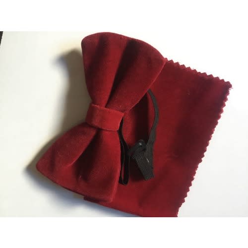 Stylish Cute Bow Men's Tie - Wine