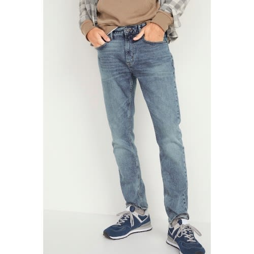 Skinny Built-in Flex Jean, Acid Wash