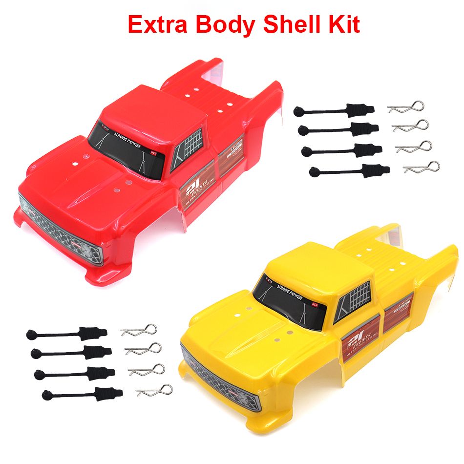 Monster Truck Modified Body Shell Kit For Wltoys 144001 144010 Upgrade Frontper