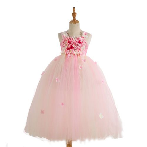 Girls Dress [Princess Dress*Birthday*Petal]-Pink