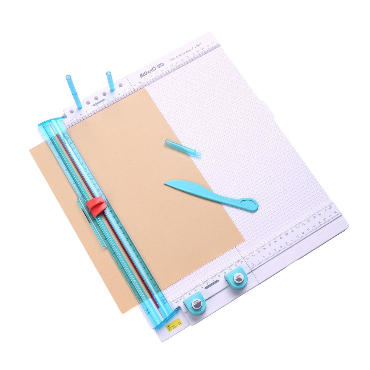 KW-trio 13095 Paper Trimmer Scoring Board 7 In 1 Craft