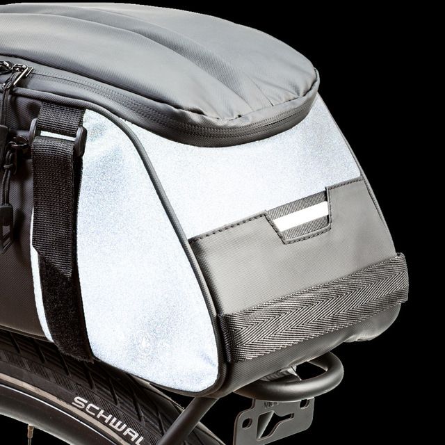 Bicycle Rear Seat Bag Waterproof Pu Leather Cycling Bike