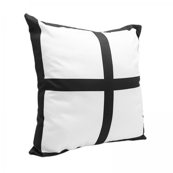 2x Sofa Bed Heat Transfer Polyester Cushion Cover