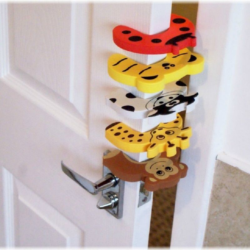 2pcs Baby Child Proofing Door Spers Finger Safety Guard