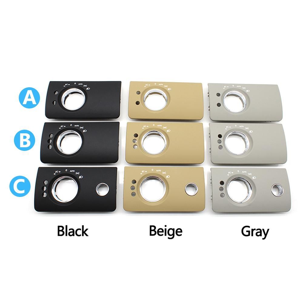 Car Interior Accessories Front Headlight  Switch Trim Cover For Benz W164 ML GL 300 350 450 500 2005-2011