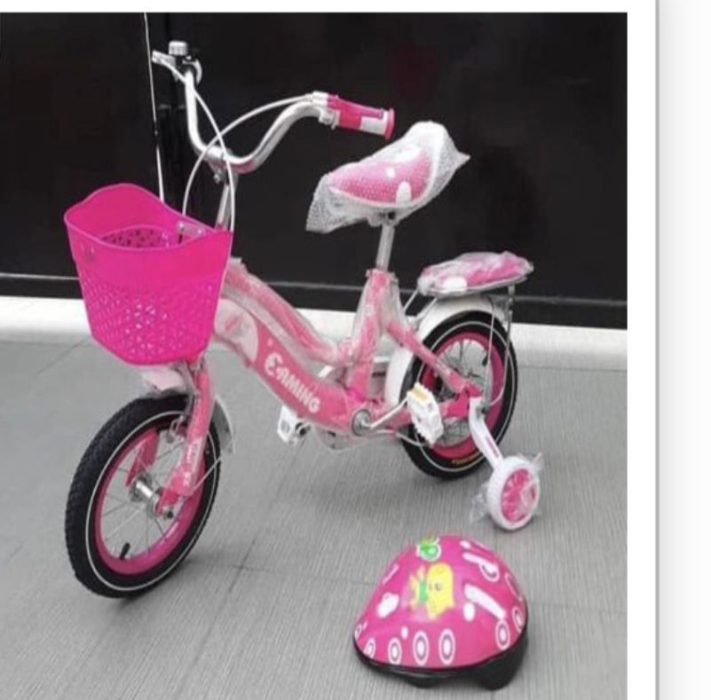 Kids/Children Bicycle With Helmet
