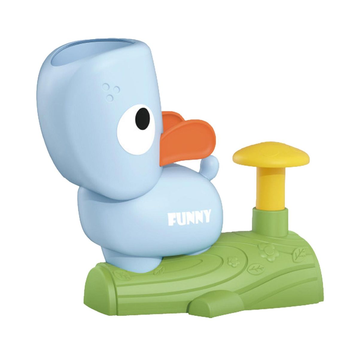 1 Set Flying Disc Toys Cartoon Catapult Kids Toys Blue