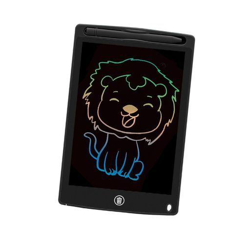 8.5 Inch Graphics Tablet For Drawing LCD Writing Tablet For Kids LCD Writing Board Digital Pad Stylus Pen Electronic Notepad(#Black)