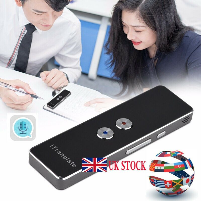 Mini Portable Support 40 Languages Translation Multi-Language Voice Translator  Smart Two-Way Real Time WOEDA