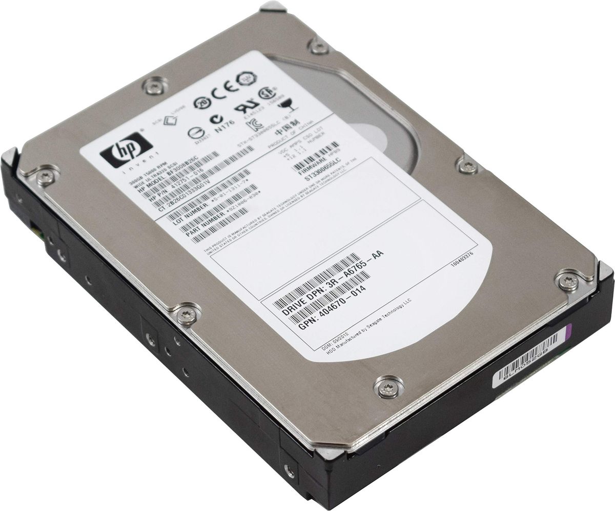 HPE 300GB 2.5-inch SFF SAS 6Gb/s 10K RPM Dual Port (DP) Enterprise (ENT) Hot-Plug Hard Drive300GB 10K SAS 2.5 DP