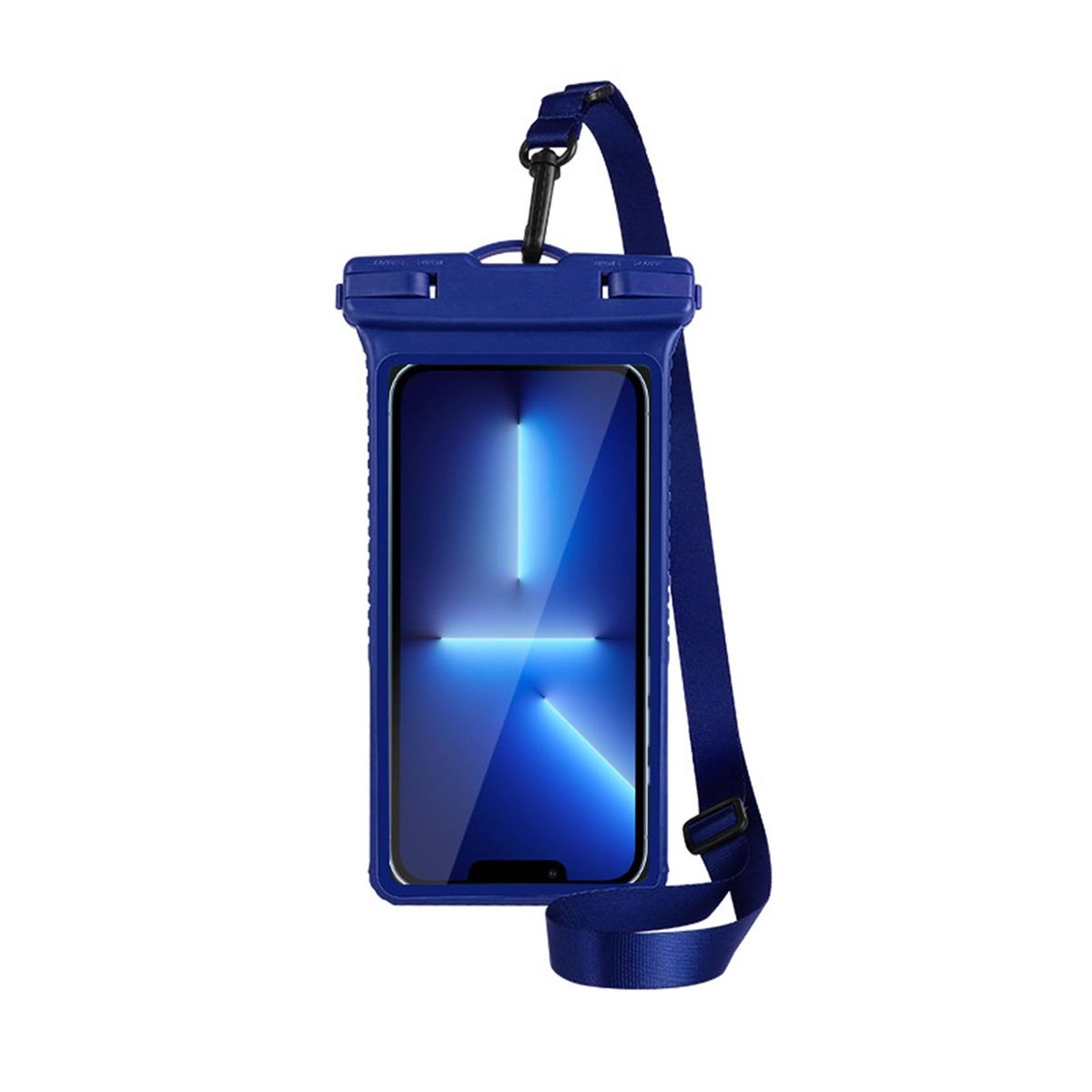 Phone Storage Bag Cell Phone Waterproof Case Dark Blue