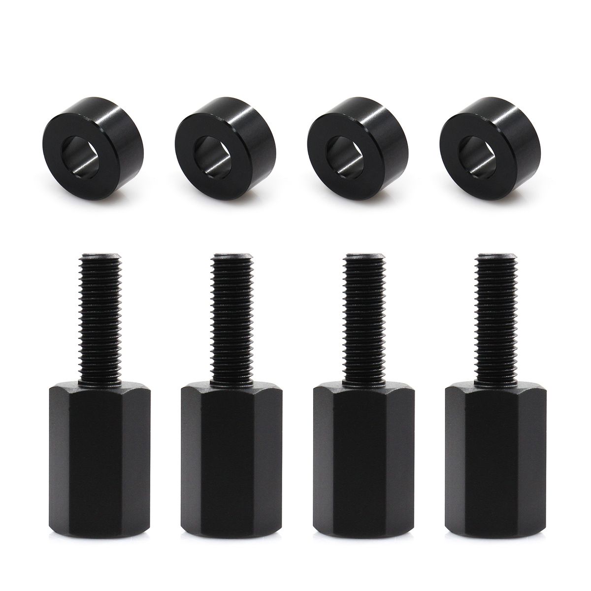 4pcs Seat Riser 1.5inch 2.0inch With Pad Replacement For