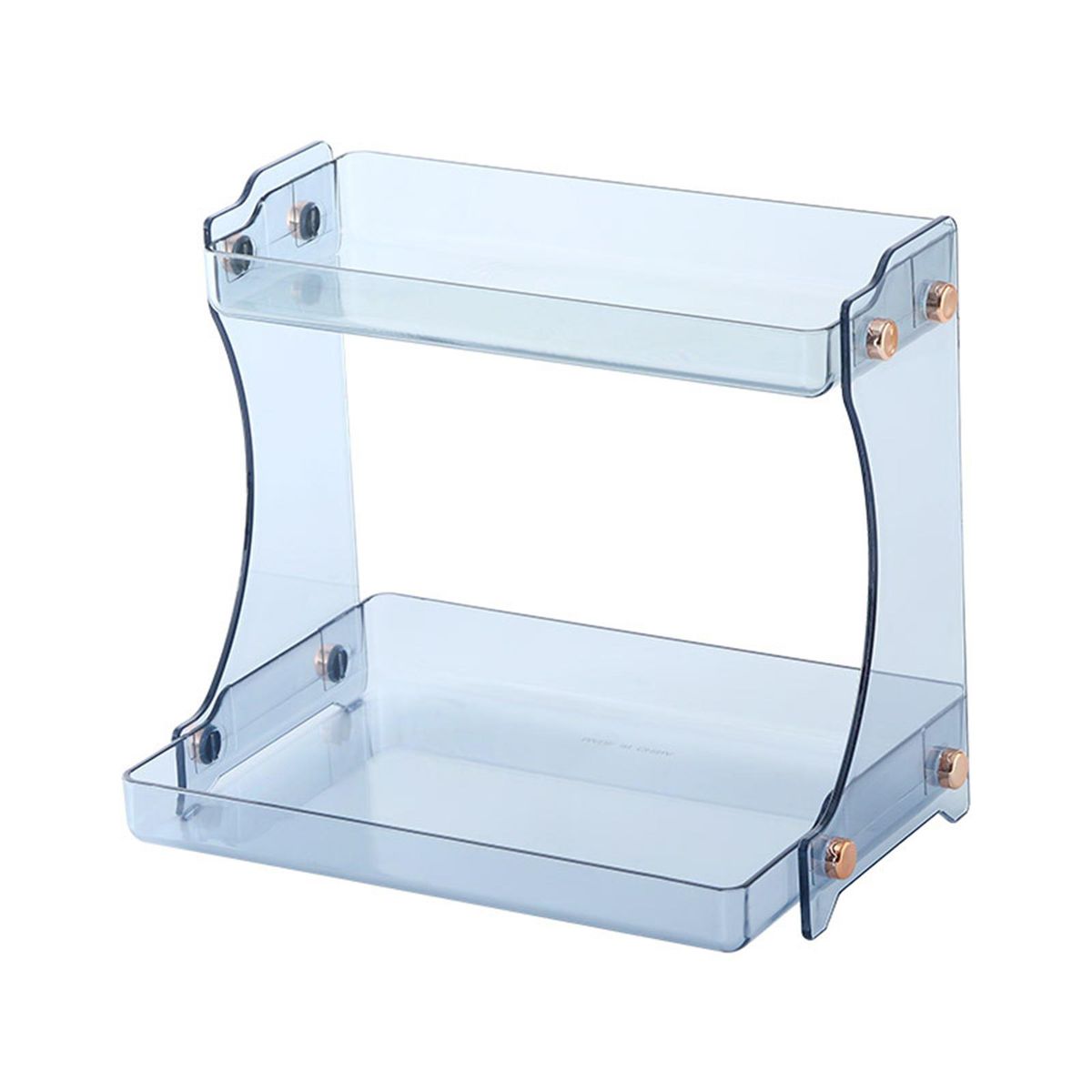 Cosmetic Box Simple Installation Cosmetic Face Essence Shelf Clear Blue