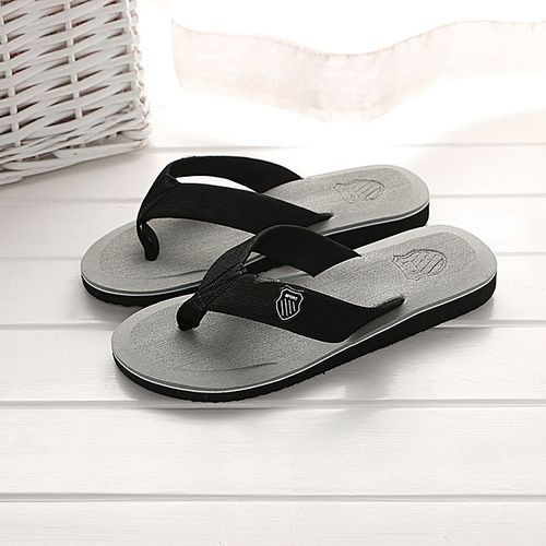 Quality Unisex Flip-flops Slippers Beach -Gray