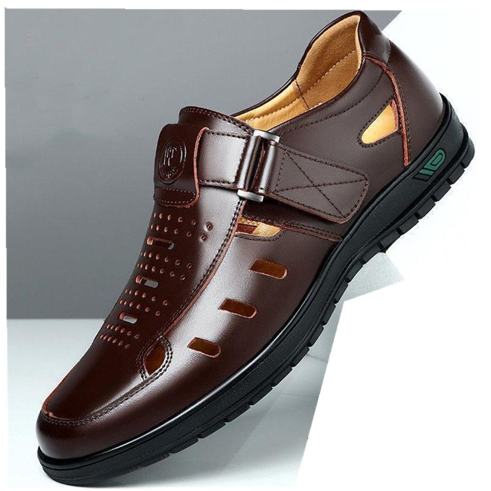 Mens Fashion SHOES Slippers Sandals Leather Slippers