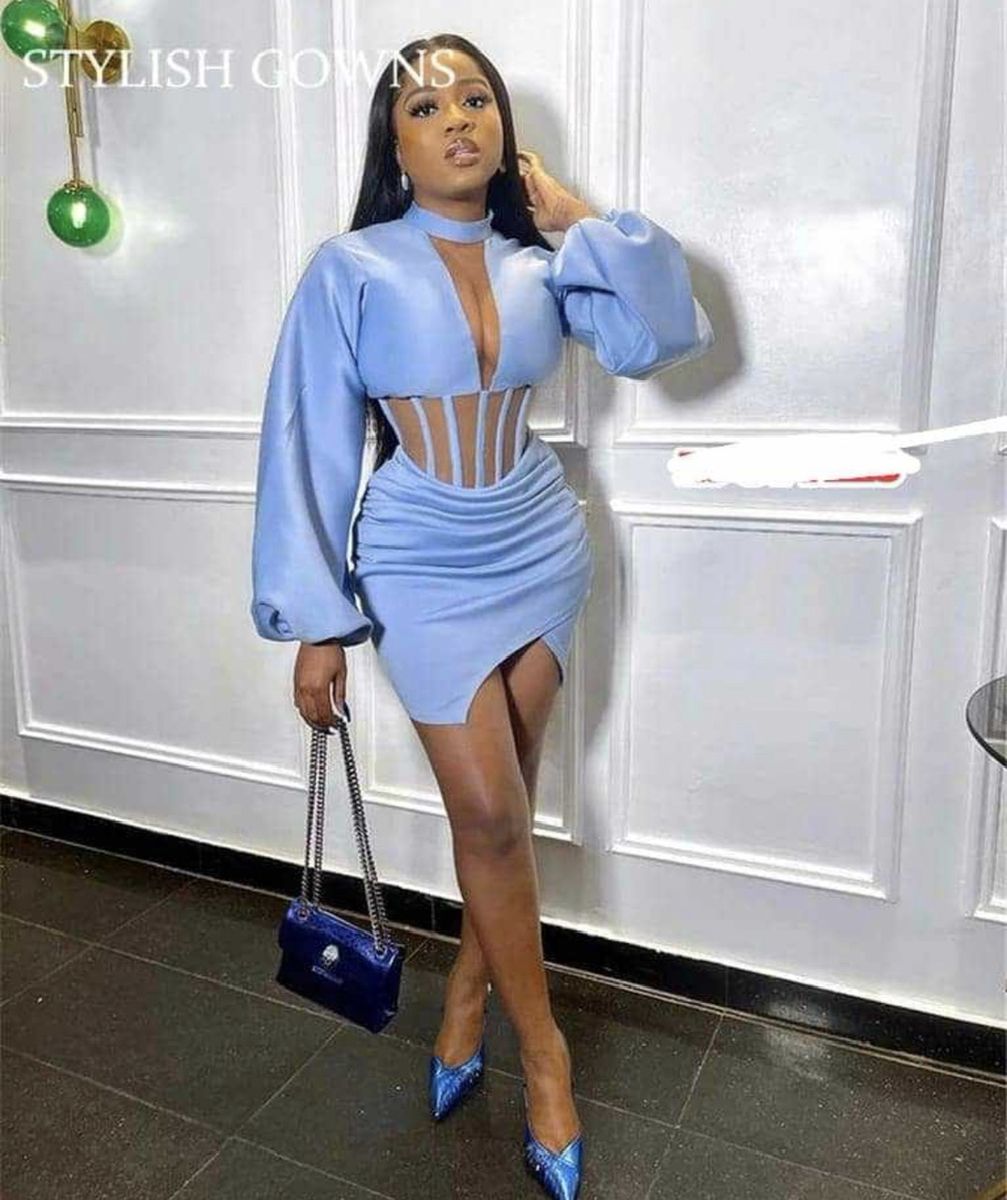 Classy Blue Gown