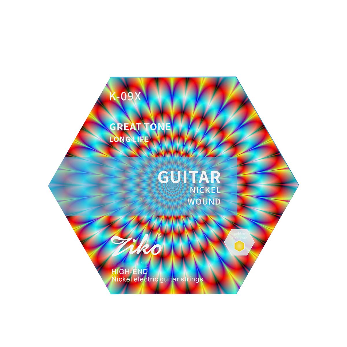 K-09X Electric Guitar Strings 6 String Set (.009-.042)