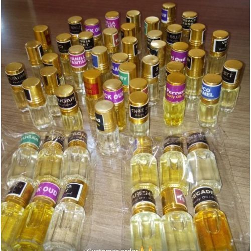 Designer Brand Undiluted Oil Perfume Oil (3ml X 6pcs)