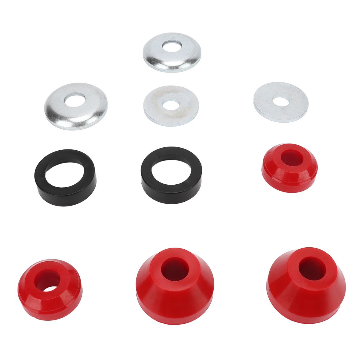 10pcs Front Suspension Radius Arm Bushing Kit Replacement