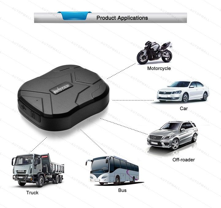 Wireless Car Tracker; 90days Standby; Free Online Tracking