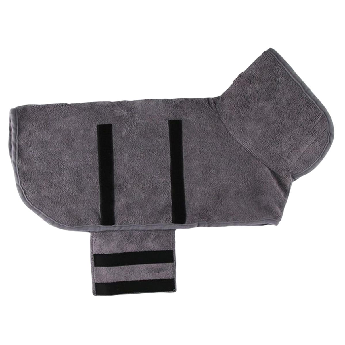 Dog Bathrobe Towel Quick Drying Soft Portable Dog Bath Robe For Grey S