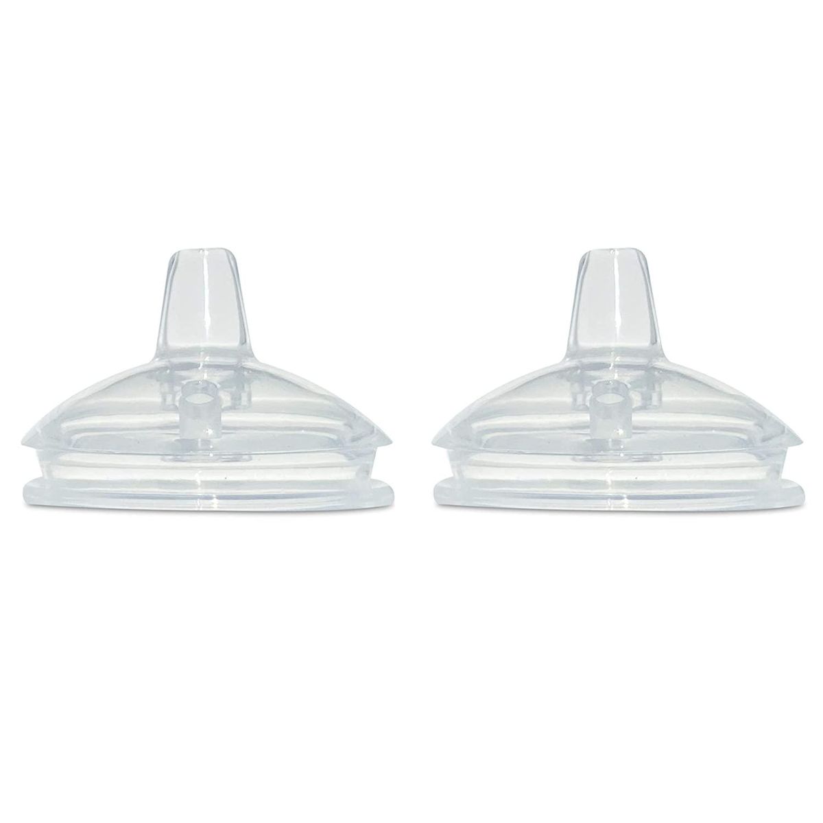 2pcs Sippy Spout Nipples for Baby and for Baby Easy To Clean Spill-Proof 7CM Diameter
