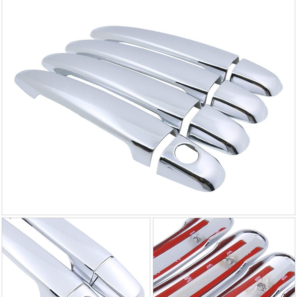 Chrome Handles Cover Trim for Toyota Camry XV40 2007 2008 2009 2010 2011 Catch Cap Car Accessories Stickers Auto Styling Handle