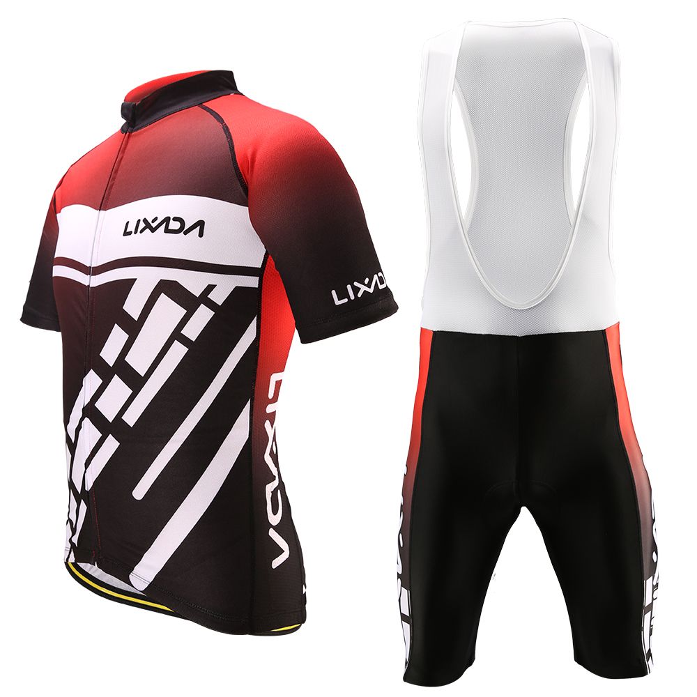 Men's Cycling Clothes Set Quick Dry Short Sleeve
