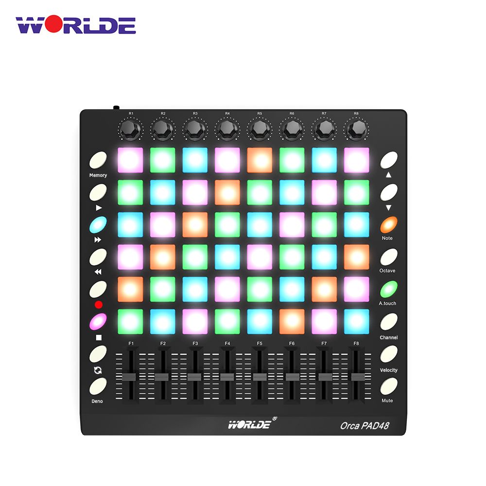 PAD48 Portable USB MIDI Drum Pad Controller