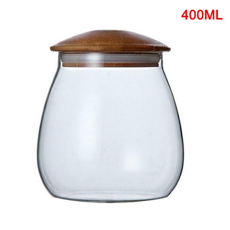 Glass Jars Food Preserve 400ml Bottle 800ml Airtight