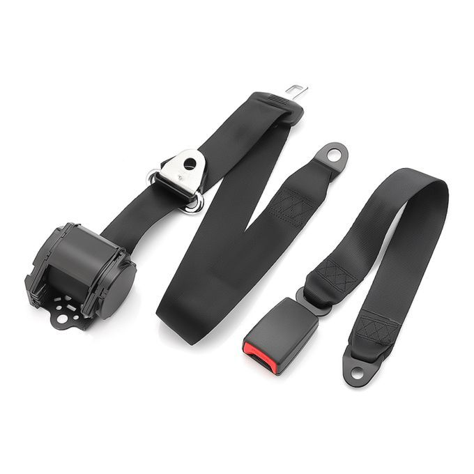 Seat Belt Protective Adjustable Polyester Quick-Black