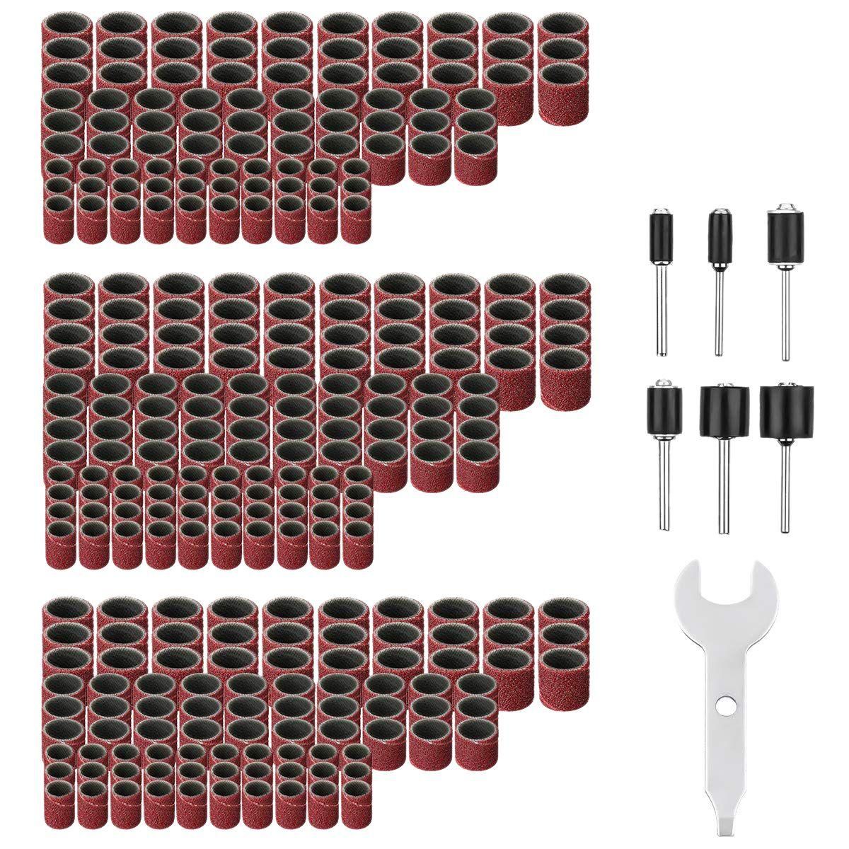 307 Pieces Drum Sander Set Sanding Drum Kit 300 Pieces