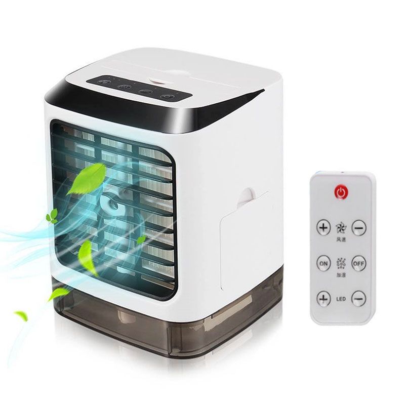 Mini Desktop Cooling Fan Humidifier Air Conditioning