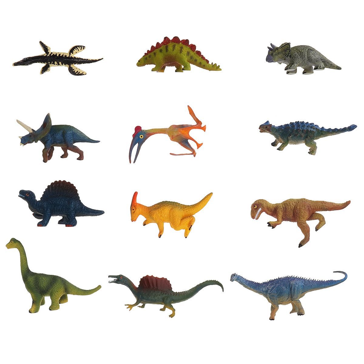 Children Dinosaur City Map Model Toy Indoor Crawling Mat Game Pad 83*57CM 12 Dinosaur Bags