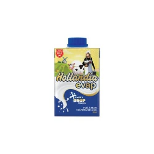 Hollandia Evap Full Cream Evaporated Milk 190g- 24pcs