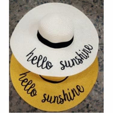 2pcs Of Sunshine Floppy Hats