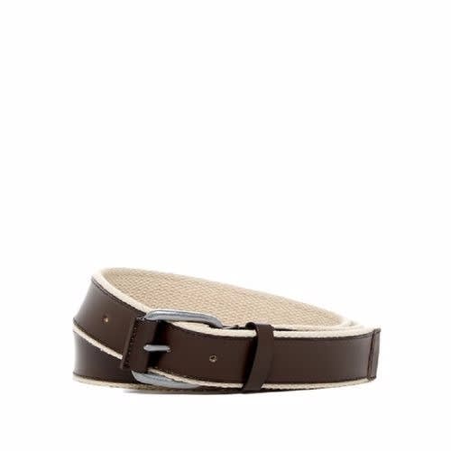 Cole Haan Men's Feather-edge Leather Belt