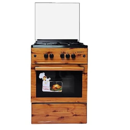 60x60 TR 31 IGL WD (3+1) Standing Gas Cooker - Wood