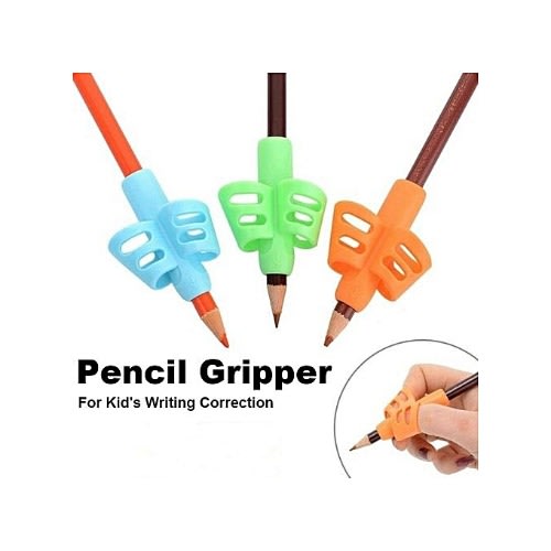 Pencil Silicone Correction Gripper-  3 Pcs