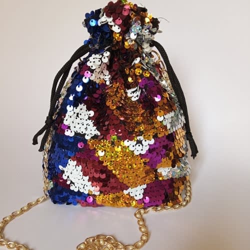 Drawstring Purse - Multicolor