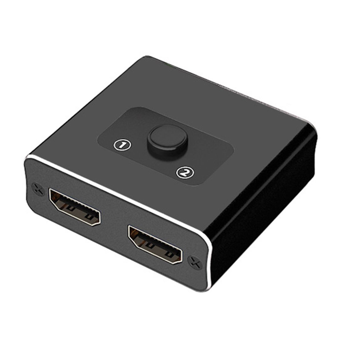 HDMI-compatible Switcher 4K Bi-directional Aluminum-Black
