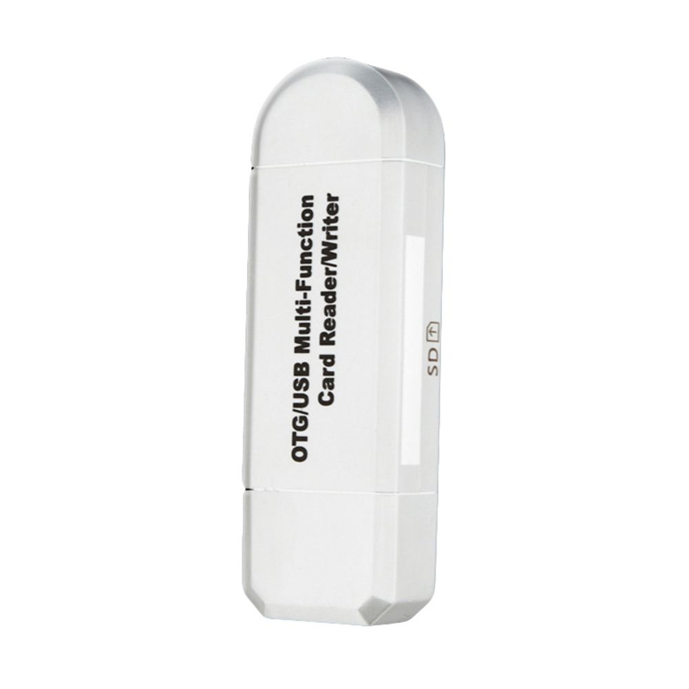 Mini High Speed Micro Secure Digital/TF Card Reader-White